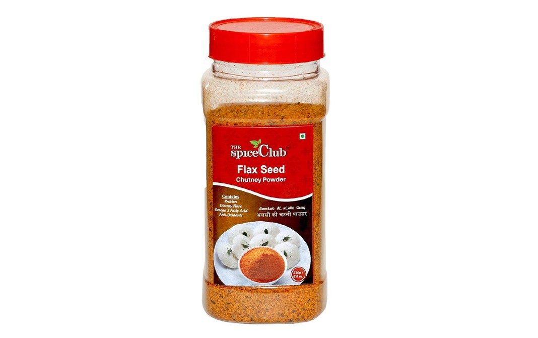 The SpiceClub Flax Seed Chutney powder   Bottle  250 grams